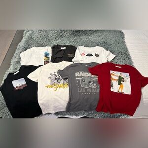 Lot of 7 Boys Abercrombie Shirts - size 9/10